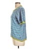 Dokotoo Blue Short Sleeve Top Size L - photo 5