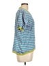Dokotoo Blue Short Sleeve Top Size L - photo 4