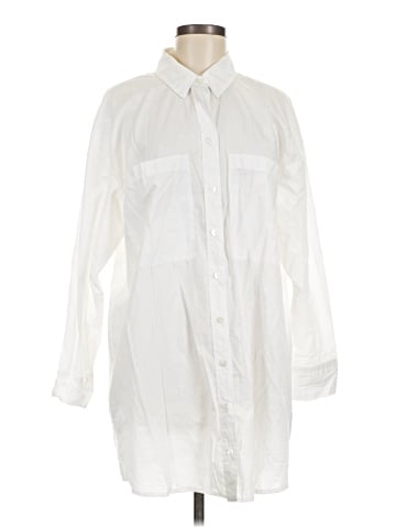 Abercrombie & Fitch Long Sleeve Button-Down Shirt (view 1)