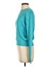 Evelyn & Arthur 100% Silk Teal Silk Pullover Sweater Size S (estimated) - photo 5