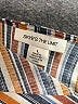 Skye's The Limit Stripes Orange Long Sleeve Blouse Size L - photo 7