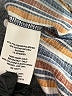 Skye's The Limit Stripes Orange Long Sleeve Blouse Size L - photo 8