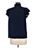 CeCe Blue Short Sleeve Blouse Size M - photo 2
