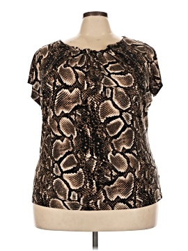 Worthington Short Sleeve Blouse