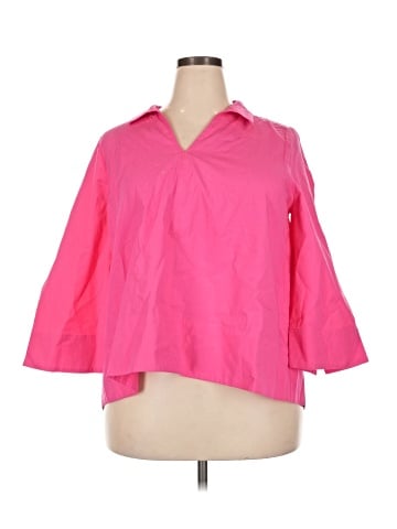 Crown & Ivy 3/4 Sleeve Blouse (view 1)