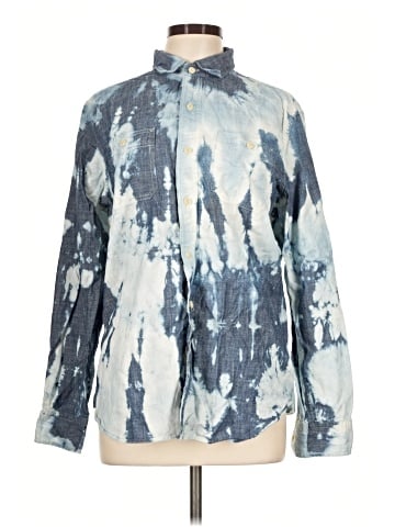 American Eagle Outfitters Long Sleeve Button-Down Shirt (view 1)