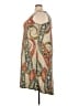 One World Paisley Tan Casual Dress Size 3X - photo 5