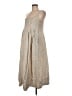 Hatch 100% Cotton Tan Casual Dress Size Med Maternity - photo 1