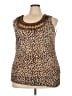Karen Kane Brown Sleeveless Top Size 3X - photo 1