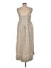 Hatch 100% Cotton Tan Casual Dress Size Med Maternity - photo 2
