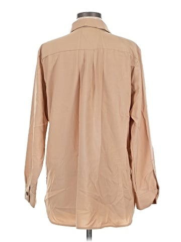Calvin Klein 3/4 Sleeve Button-Down Shirt (view 2)