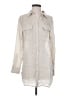 Soft Surroundings 100% Silk Ivory Long Sleeve Silk Top Size S - photo 1