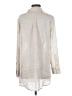 Soft Surroundings 100% Silk Ivory Long Sleeve Silk Top Size S - photo 2