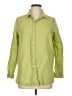 Monsoon Green 3/4 Sleeve Button-Down Shirt Size 12 - photo 1