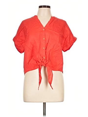 Nic + Zoe Short Sleeve Blouse (view 1)