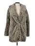 Zara Gray Faux Fur Jacket Size XS - photo 1