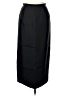 Talbots 100% Silk Solid Black Formal Skirt Size 10 - photo 1