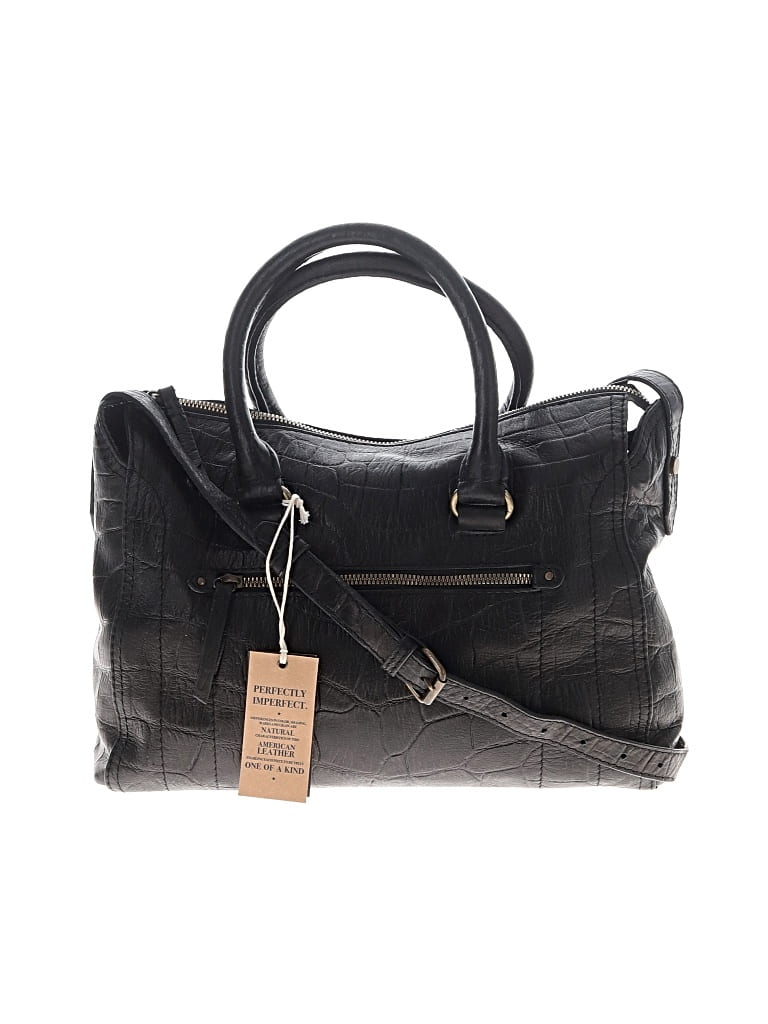 American Leather Co. Satchel In Black
