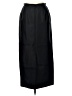 Talbots 100% Silk Solid Black Formal Skirt Size 10 - photo 2