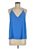 Tyche Blue Sleeveless Blouse Size M - photo 1