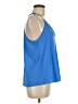 Tyche Blue Sleeveless Blouse Size M - photo 4
