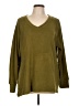 Cuddl Duds 100% Polyester Green Pullover Sweater Size L - photo 1