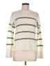 Joie Stripes Ivory Pullover Sweater Size M - photo 1