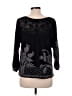 Hazel Black 3/4 Sleeve Blouse Size M - photo 2