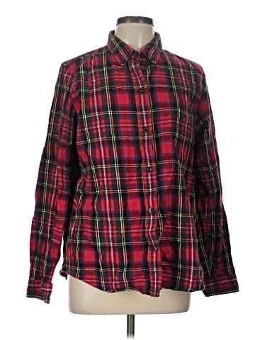 L.L.Bean Long Sleeve Button-Down Shirt (view 1)
