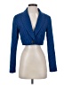 Miss Selfridge Houndstooth Blue Blazer Size 4 - photo 1