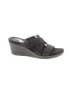 AK Anne Klein Black Wedges Size 7 1/2 - photo 1