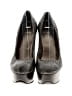 Stuart Weitzman Animal Print Gray Heels Size 7 1/2 - photo 2