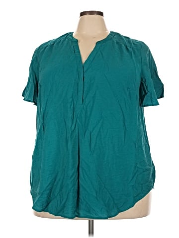 Torrid Short Sleeve Blouse (view 1)