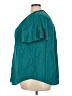 Torrid Teal Short Sleeve Blouse Size 4X Plus (4) - photo 5