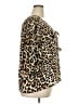 Rose + Olive 100% Polyester Animal Print Brown 3/4 Sleeve Blouse Size 2X - photo 4