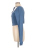 Shein Blue Long Sleeve Blouse Size L - photo 5