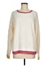 Monrow Color Block Ivory Sweatshirt Size M - photo 1