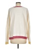 Monrow Color Block Ivory Sweatshirt Size M - photo 2