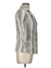 Alberto Makali 100% Polyester Silver 3/4 Sleeve Blouse Size L - photo 4
