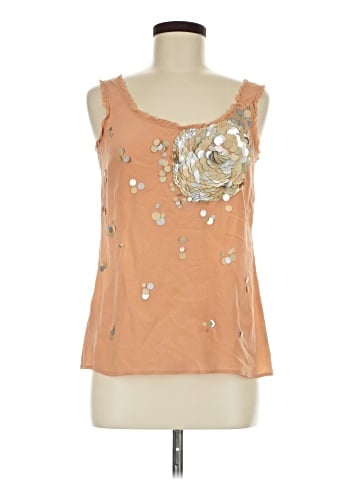 Tabitha Sleeveless Silk Top (view 1)