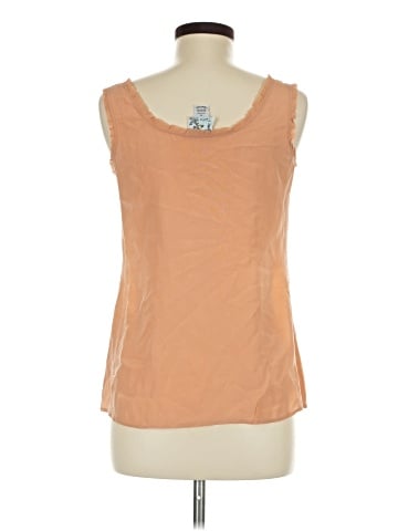 Tabitha Sleeveless Silk Top (view 2)