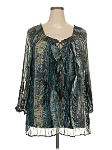 Alberto Makali 3/4 Sleeve Blouse (view 1)