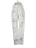 Madewell 100% Cotton Graphic White Jeans Size 25 waist - photo 1
