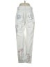 Madewell 100% Cotton Graphic White Jeans Size 25 waist - photo 2