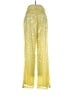 STAUD Metallic Yellow Casual Pants Size 00 - photo 2