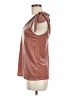 Gibson Solid Pink Short Sleeve Top Size S - photo 5
