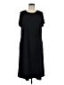 Chico's Solid Black Casual Dress Size Med (1) - photo 1