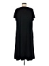 Chico's Solid Black Casual Dress Size Med (1) - photo 2