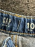 Gap Kids Solid Blue Jeans Size 10 - photo 3