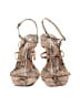 Schutz Animal Print Tan Sandals Size 10 - photo 2